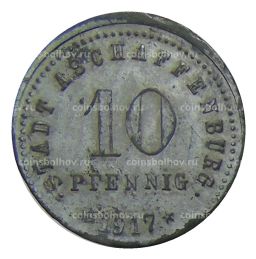 10 пфеннигов 1917 года Германия  Нотгельд Ашаффенбург