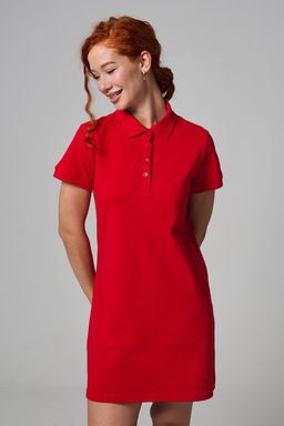 Платье Натали 14413 поло из хлопка  фото 56