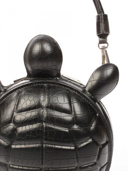 LACCOMA сумка ИГР2517-черепаха-черный эко кожа фото 3