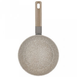 Сковорода с антипригарным покрытием Latte д26см, h5см, s2,6мм, дно s3,1мм, литой алюминий, бакелитовая ручка с покрытием soft-touch, капсульное дно, Regent (Китай) Подходит для всех видов плит, включая индукционную. - Домашняя мода фото 3