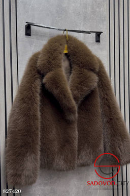 Шуба женская из искусственного меха