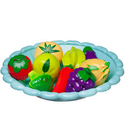 Игровой набор ABtoys Гастромаркет посуды, овощей и фруктов для резки  фото 6