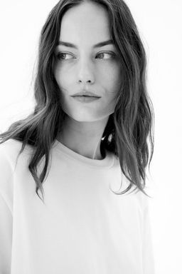 MAMA Camiseta en mezcla de algodon