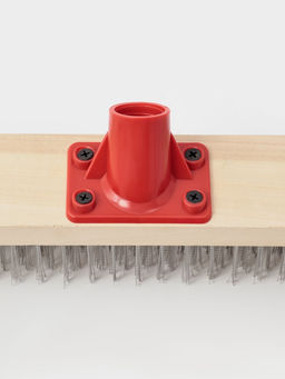 Щётка для пола с металлической щетиной, 50 см