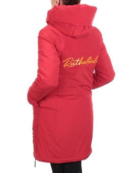 20-137 RED Пальто женское зимнее PlOOEPLOO (200 гр. холлофайбера) - Fashion фото 4