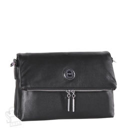 Сумка женская кожаная 0531CH black Polina&Eiterou