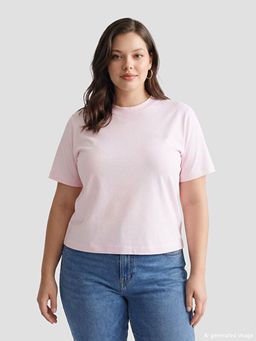 Bisiklet Yaka Kad?n Ti??rt