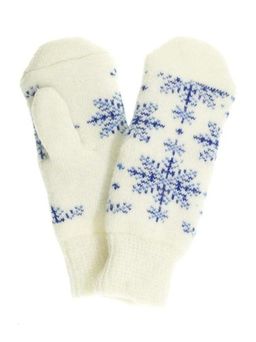 Варежки женские "Снежинка" КРУГ 3414-1