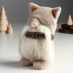 Кукла интерьерная Бежевый котик 6х8х21 см - Simaland фото 4