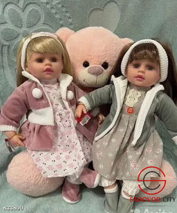 Кукла мягконабивная в платье