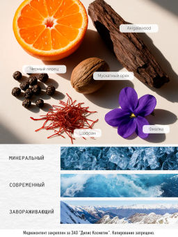 Dilis Cold Galaxy Духи экстра Dilis Niche Collection для мужчин 50 мл  фото 4