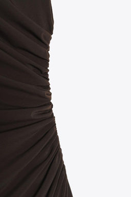 DRAPED SHORT DRESS - Zara фото 8