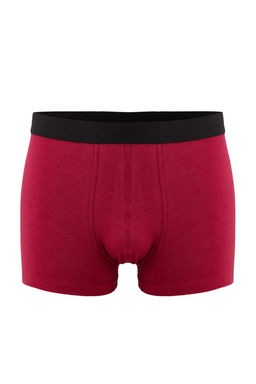 Cok Renkli 3lu Paket Desenli/Duz Pamuklu Boxer TMNAW25BX00009 - Trendyolmilla фото 7