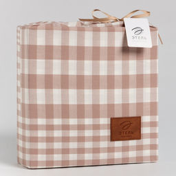 Постельное бельё Этель 1.5 сп Beige cage 155х210 см,160х240 см, 50х70-2шт, 100% жатый хлопок, 140 гр/м2  фото 6