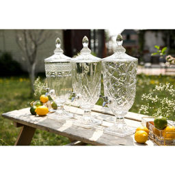 Диспенсер для напитков Magistro «Изыск», 3 л, 17×44.5 см, стекло