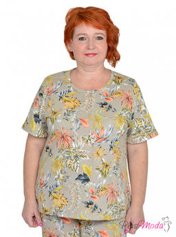 Футболка Модель №1205 размеры 44-84 - Plusmoda фото 9
