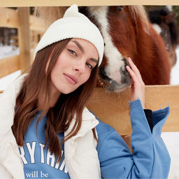 Свитшот женский MIST Cozy style, синий, размер 60