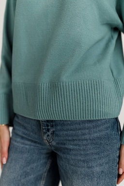 4103 ТЕМНО-БЕЖЕВЫЙ СВИТЕР - Karolina фото 13