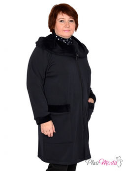 Куртка-толстовка Модель №497 размеры 44-84 - Plusmoda фото 11