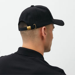 Кепка MINAKU Vintage, чёрная, размер 56-58