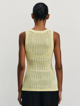 Майка ажурной вязки из вискозы / Zarina  фото 5