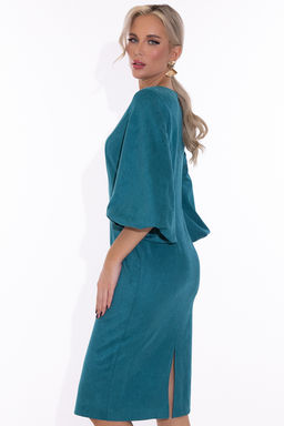 Платье Адажио (бирюза) - Эльза фото 2