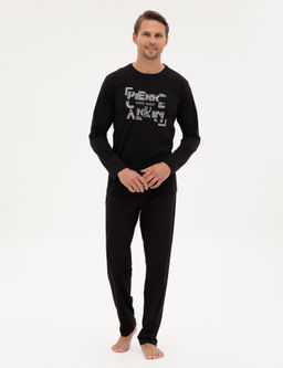 Siyah Pijama Tak_m_