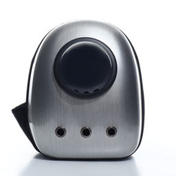 Рюкзак для переноски животных с окном для обзора, 32 х 25 х 42 см, серебристый - Пижон фото 2