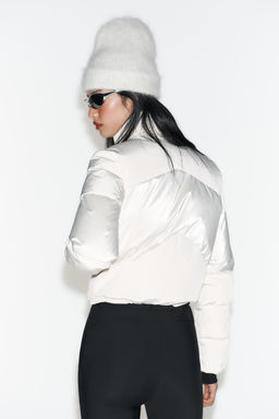QUILTED COMBINED WATER-RESISTANT WINDPROOF RECCO® TECHNOLOGY SKI COLLECTION JUMPSUIT - Zara фото 24