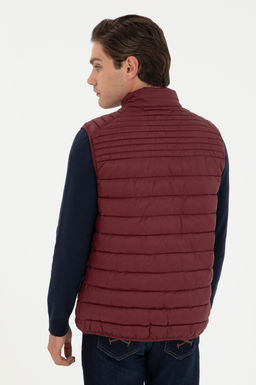 Мужской бордовый жилет - U.s. polo assn фото 5