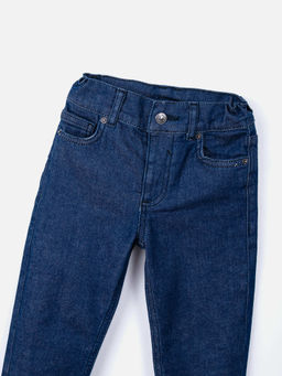 Джинсы зауженные Темно-синие - Bungly фото 2