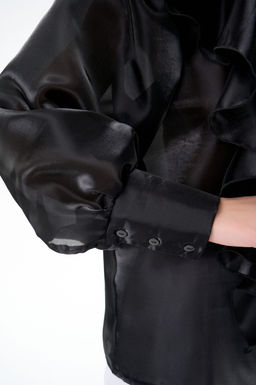 Рубашка Алиша (черный) - Эльза фото 8