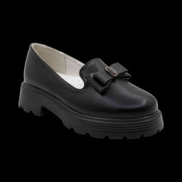 Лоферы AV614-3-1 черные