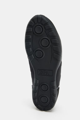 TWO-TONE DOUBLE STRAP BALLERINAS - Zara фото 6