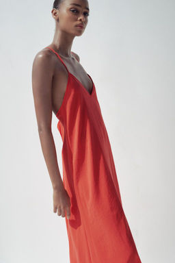 FLOWING MIDI DRESS - Zara фото 3