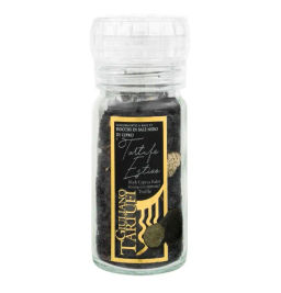 Приправа Giuliano Tartufi на основе хлопьев черной соли с Кипра и летнего черного трюфеля 50 г, стекло, Италия