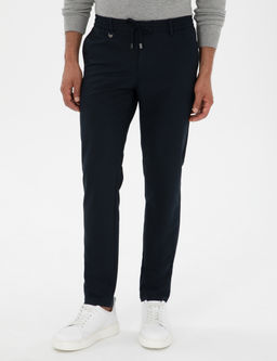 Lacivert Ex. Slim Fit Kuma_ Pantolon