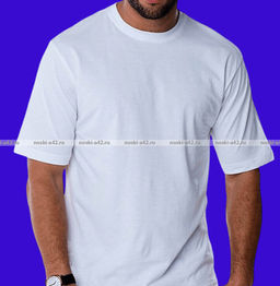 Цена за 5 шт. Футболки мужские классические однотонные