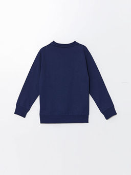 Bisiklet Yaka Erkek ?ocuk Sweatshirt - Waikiki фото 3