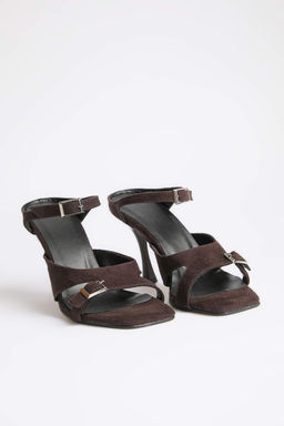 Kahverengi Kad?n Klasik Topuklu Ayakkab?