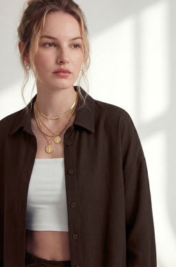 Женская льняная рубашка Happyfox - Happy fox фото 8