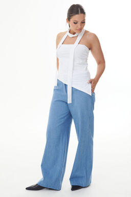 Брюки AURA 4103-164 темно-голубой