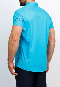 Сорочка мужская короткий рукав GREG 220/109/BRT/Z  фото 7