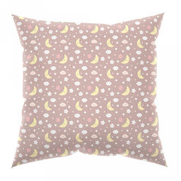 Подушка для сна 60х60см Спокойной ночи 2-х камерная: основной чехол бязь 140г/м2 ГОСТ (хлопок 100%), не съемный, внутренний чехол нетканное полотно (п/э100%), наполнитель: холофайбер высшего сорта, упаковка п/э пресс, Домашняя мода (Россия)