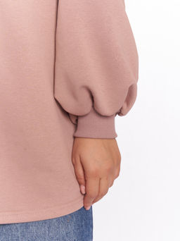 Свитшот с объемными рукавами SV01502PIN40 - Артесса фото 5