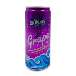 Газированный б/а напиток Виноград Grape Ooh Sunny Drink, Малайзия, 325 мл Акция