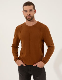 Tar__n Slim Fit Bisiklet Yaka Triko Kazak - Pierre cardin фото 3