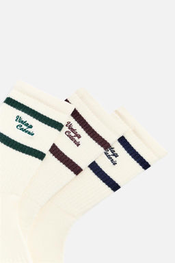 3-PACK OF EMBROIDERED SOCKS - Zara фото 3