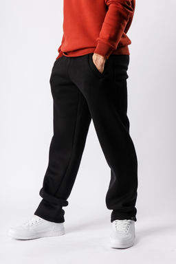 Утепленные брюки футер тренхнитка с изнанкой «барашек» - Relay фото 5