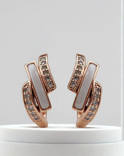 Серьги с керамикой